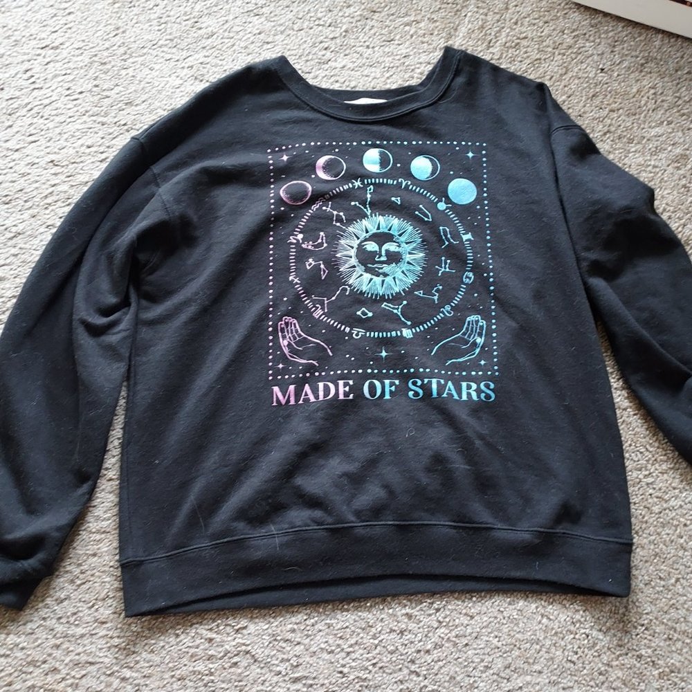 Black Astrology Sweatshirt